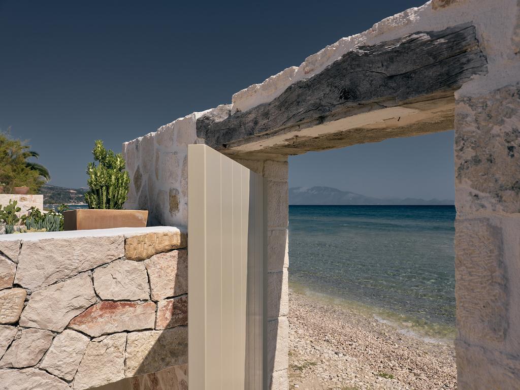 Niova Villa - Seafront, Private Pool And Ionian Sea Views, By Zantewize Alykés Eksteriør bilde