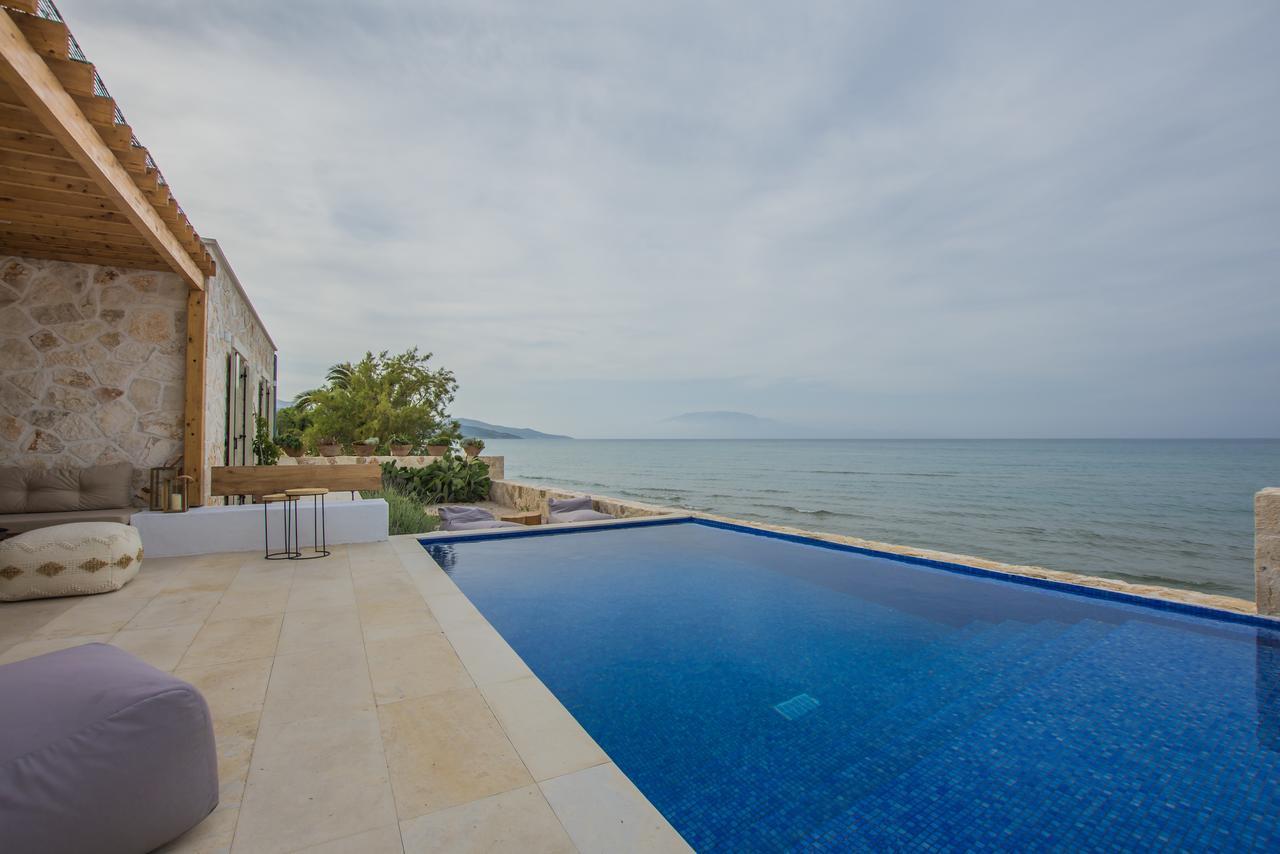 Niova Villa - Seafront, Private Pool And Ionian Sea Views, By Zantewize Alykés Eksteriør bilde