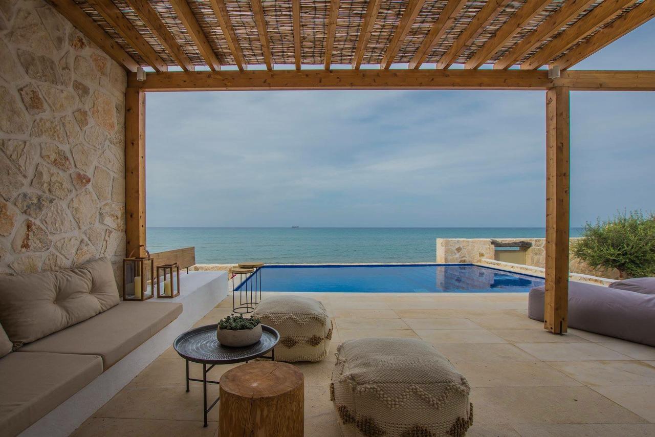 Niova Villa - Seafront, Private Pool And Ionian Sea Views, By Zantewize Alykés Eksteriør bilde